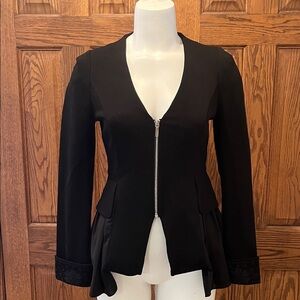 Patrizia Luca Milano artsy zip jacket S